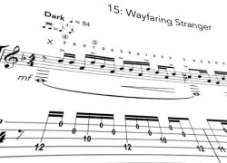 Wayfaring Stranger Notation PDF